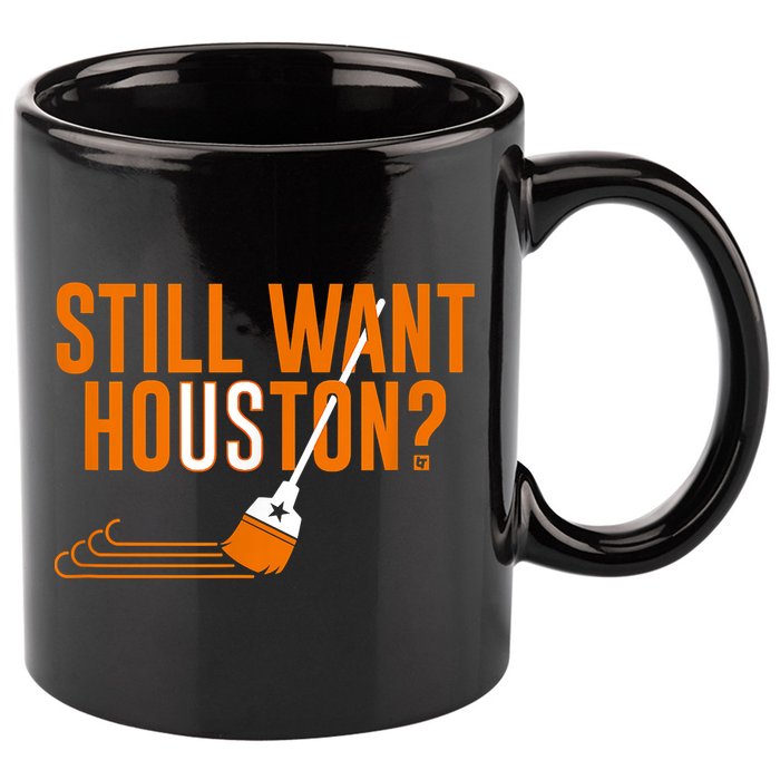 Still Want Houston Houston Baseball 11oz C Handle Ceramic Mug