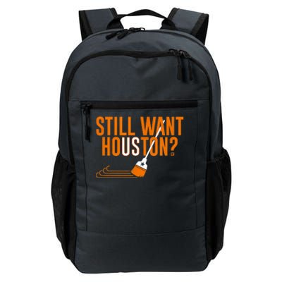 Still Want Houston Houston Baseball Daily Commute Backpack