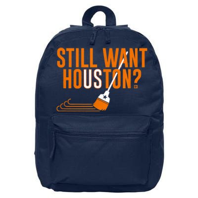 Still Want Houston Houston Baseball 16 in Basic Backpack