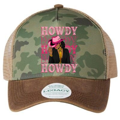 Southern Western Howdy Black Cowgirl African American Legacy Tie Dye Trucker Hat