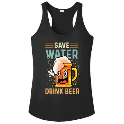 Save Water Heavy Er Cute Gift Ladies PosiCharge Competitor Racerback Tank