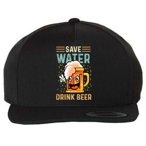 Save Water Heavy Er Cute Gift Wool Snapback Cap