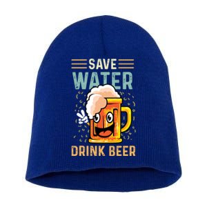 Save Water Heavy Er Cute Gift Short Acrylic Beanie