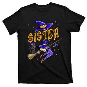 Sister Witch Halloween Party Matching Group T-Shirt