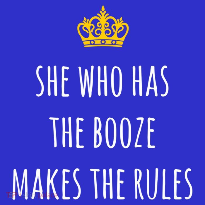 She Who Has The Booze Makes The Rules Funny Bartender Gift Kids T-Shirt