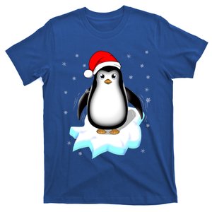 Snow Winter Holiday Gift Xmas Pajama Cute Christmas Penguin Cute Gift T-Shirt