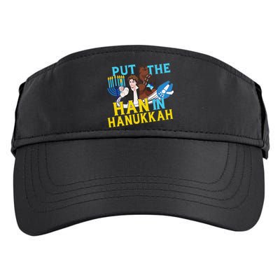 Star Wars Han Solo & Chewbacca Put The Han In Hanukkah  Adult Drive Performance Visor