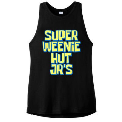 Super Weenie Hut Jr's Official Kiddie Club Member Top Ladies PosiCharge Tri-Blend Wicking Tank