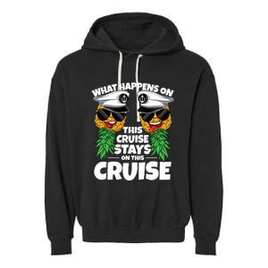 Swinger What Happens On This Cruise Stays On This Cruise Garment-Dyed Fleece Hoodie