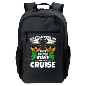 Swinger What Happens On This Cruise Stays On This Cruise Daily Commute Backpack