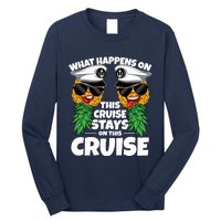 Swinger What Happens On This Cruise Stays On This Cruise Long Sleeve Shirt