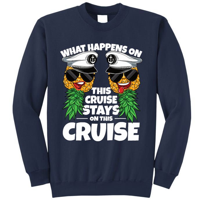 Swinger What Happens On This Cruise Stays On This Cruise Sweatshirt