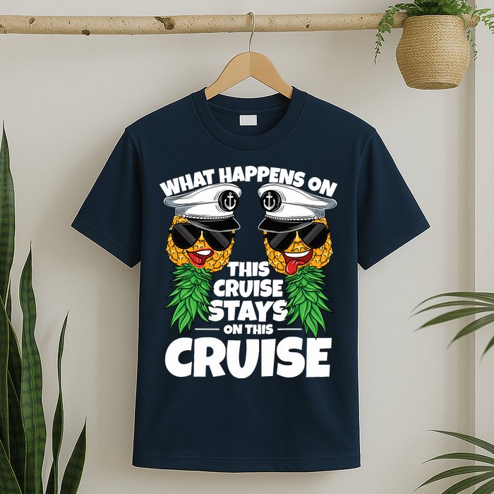 Swinger What Happens On This Cruise Stays On This Cruise T-Shirt