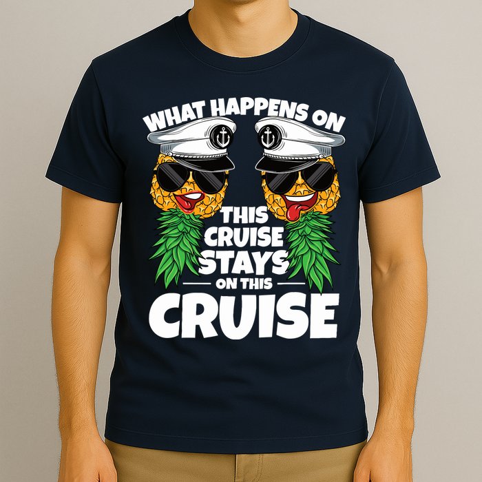 Swinger What Happens On This Cruise Stays On This Cruise T-Shirt