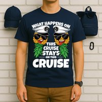 Swinger What Happens On This Cruise Stays On This Cruise T-Shirt