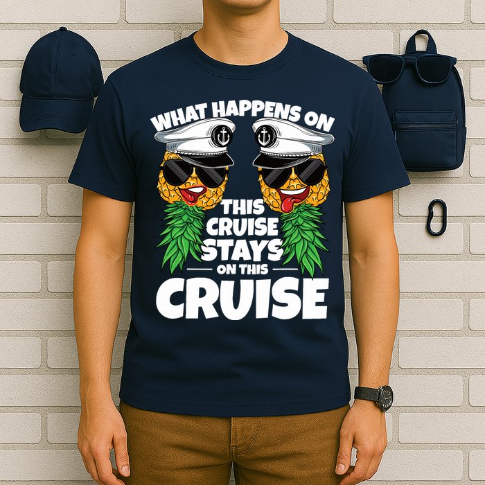 Swinger What Happens On This Cruise Stays On This Cruise T-Shirt