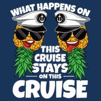 Swinger What Happens On This Cruise Stays On This Cruise T-Shirt