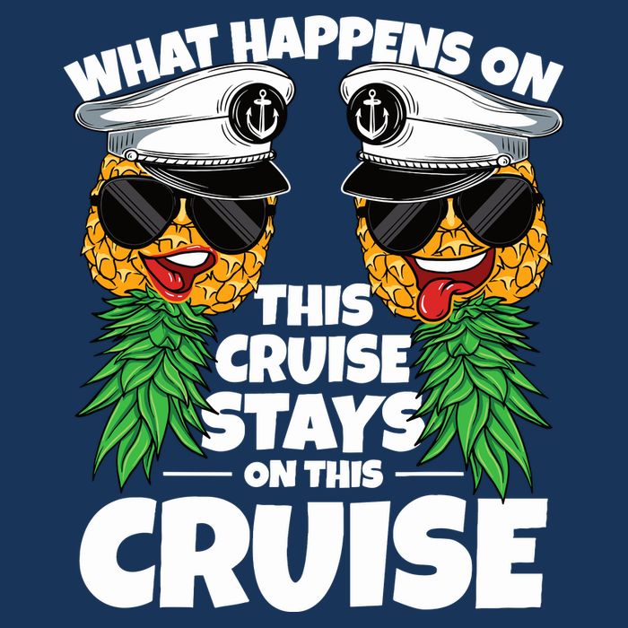 Swinger What Happens On This Cruise Stays On This Cruise T-Shirt