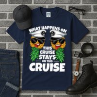 Swinger What Happens On This Cruise Stays On This Cruise Tall T-Shirt