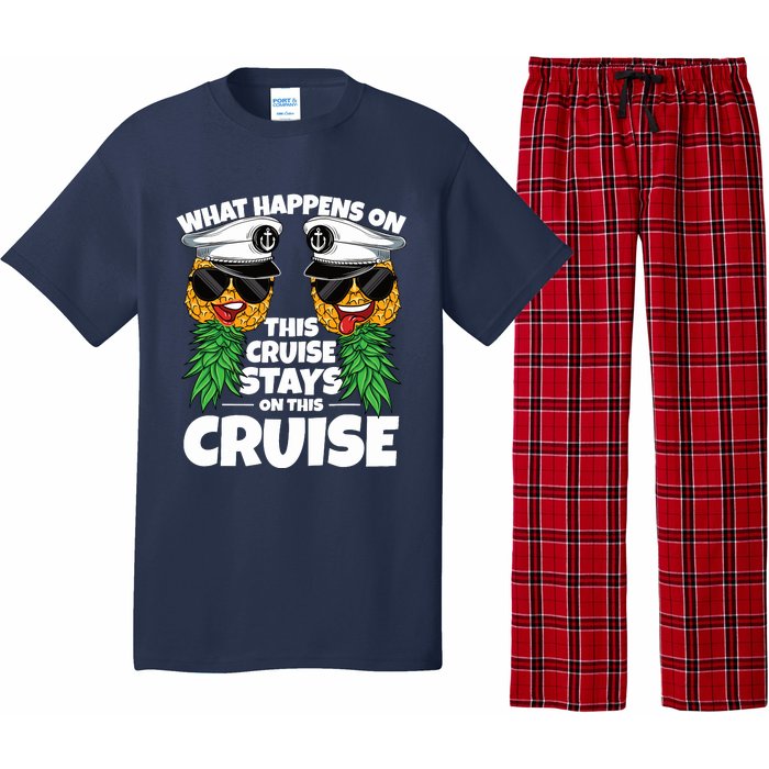 Swinger What Happens On This Cruise Stays On This Cruise Pajama Set