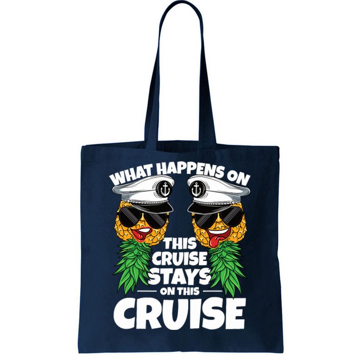 Swinger What Happens On This Cruise Stays On This Cruise Tote Bag