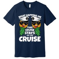 Swinger What Happens On This Cruise Stays On This Cruise Premium T-Shirt