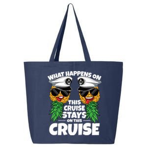 Swinger What Happens On This Cruise Stays On This Cruise 25L Jumbo Tote