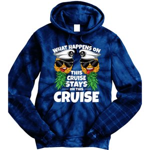 Swinger What Happens On This Cruise Stays On This Cruise Tie Dye Hoodie