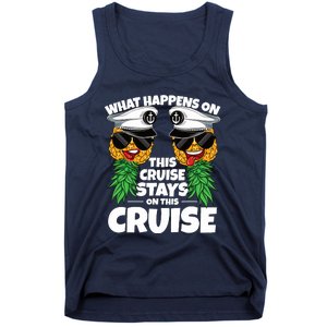 Swinger What Happens On This Cruise Stays On This Cruise Tank Top