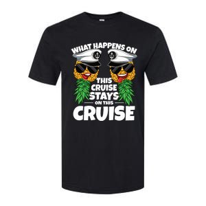 Swinger What Happens On This Cruise Stays On This Cruise Softstyle CVC T-Shirt