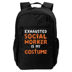 Social Worker Halloween Funny School Social Work Counselor Daily Commute Backpack