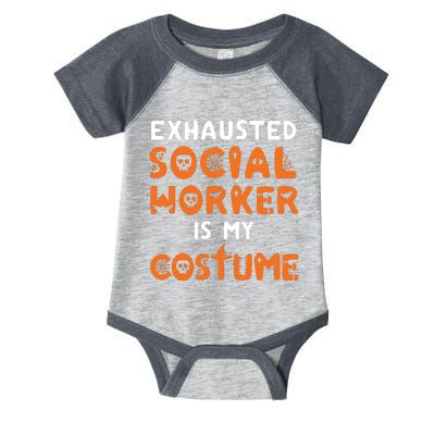 Social Worker Halloween Funny School Social Work Counselor Infant Baby Jersey Bodysuit