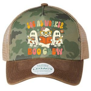 Social Worker Halloween Groovy Social Worker Costume Legacy Tie Dye Trucker Hat