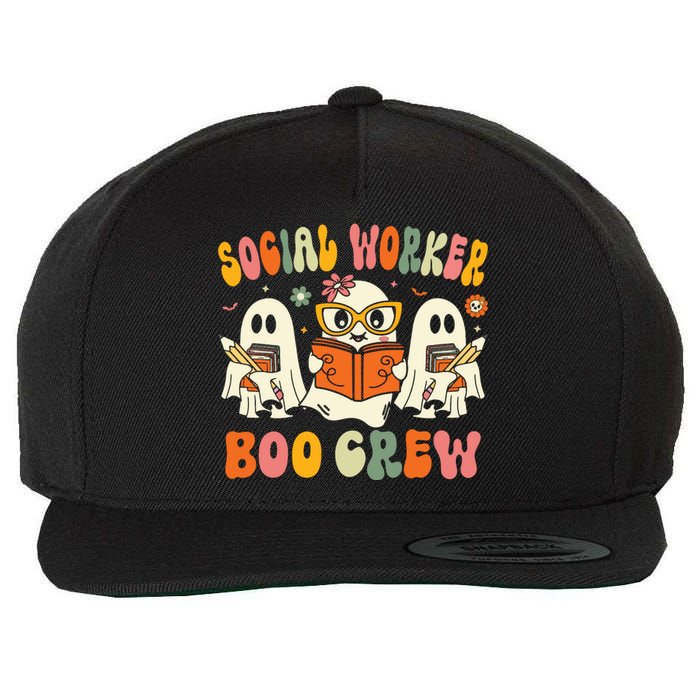 Social Worker Halloween Groovy Social Worker Costume Wool Snapback Cap