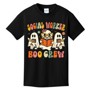 Social Worker Halloween Groovy Social Worker Costume Kids T-Shirt