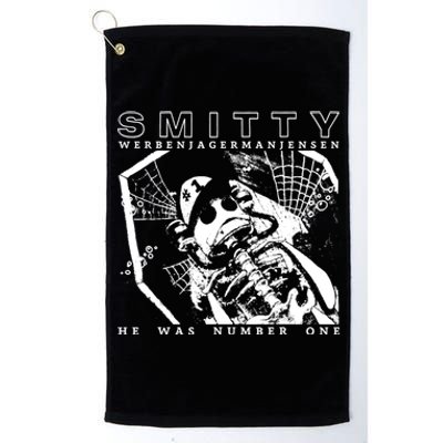 Smitty Werbenjagermanjensen He Was Number One Platinum Collection Golf Towel