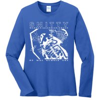 Smitty Werbenjagermanjensen He Was Number One Ladies Long Sleeve Shirt