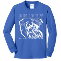 Smitty Werbenjagermanjensen He Was Number One Kids Long Sleeve Shirt