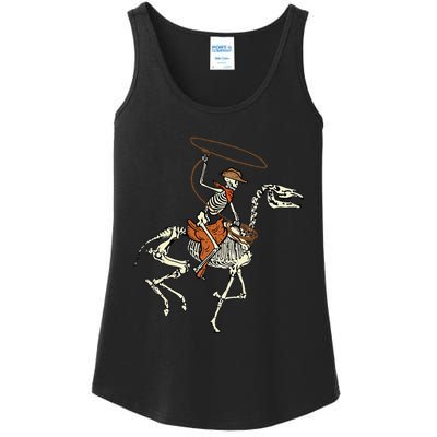 Spooky Western Horse Costume Ladies Essential Tank