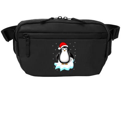 Snow Winter Holiday Gift Xmas Pajama Cute Christmas Penguin Gift Crossbody Pack