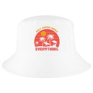 Salt Water Heals Everything Tropical Cool Comfort Performance Bucket Hat