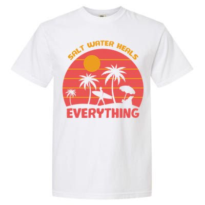 Salt Water Heals Everything Tropical Comfort Colors T-Shirt