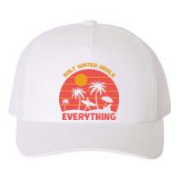 Salt Water Heals Everything Tropical Yupoong Adult 5-Panel Trucker Hat