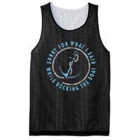 Sorry What I Said While Docking The Boat Mesh Reversible Basketball Jersey Tank