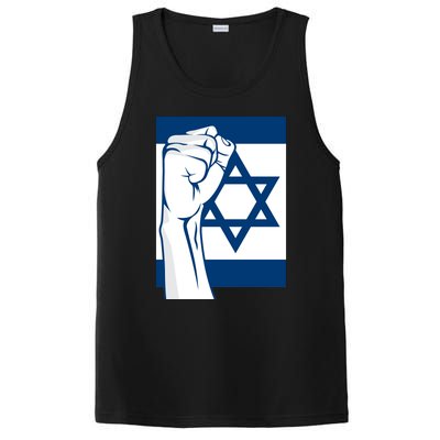 Stand With Israel Flag PosiCharge Competitor Tank