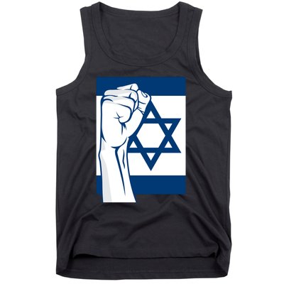 Stand With Israel Flag Tank Top