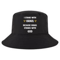 Stand With Israel Because Israel Stands With God Jesus Cool Comfort Performance Bucket Hat