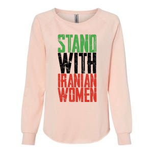 Stand With Iranian Women Womens California Wash Sweatshirt