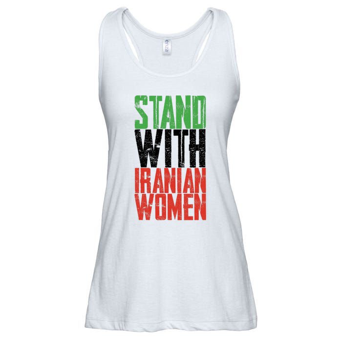 Stand With Iranian Women Ladies Essential Flowy Tank