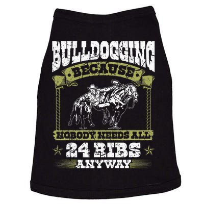 Steer Wrestling Injury Quote Rodeo Bulldogging Doggie Tank